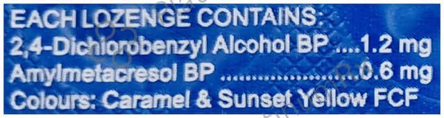 Cofsils 1.2/0.6mg Lozenges Lemon Ginger 10s