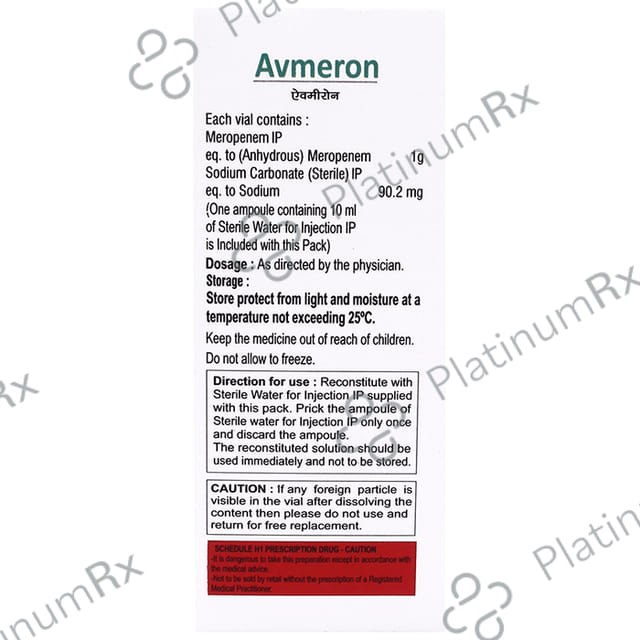 Avmeron Injection