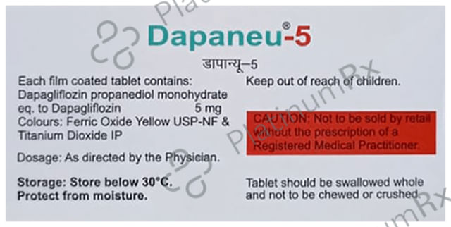 Dapaneu 5mg Tablet