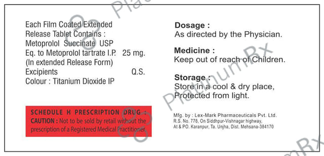Metomend-XL 25 Tablet