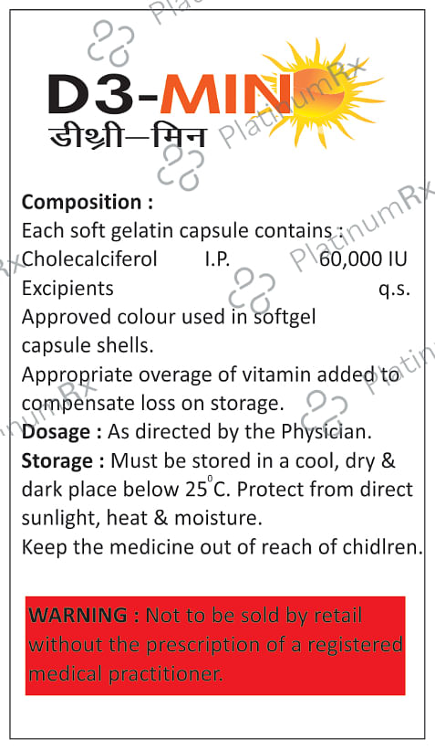 D3-Min Softgel Capsule