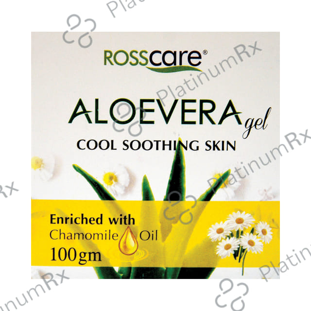 Rosscare Aloevera Gel Enriched with Chamomile Oil