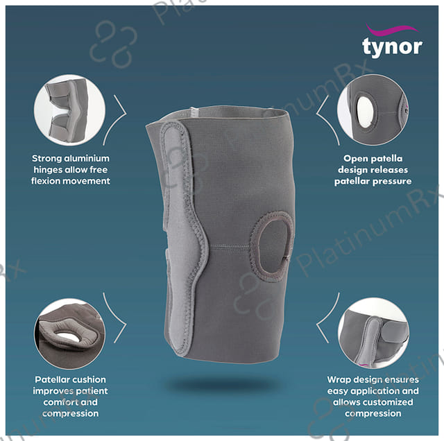 Tynor D 08 Elastic Knee Support Large