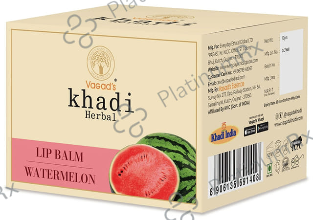 Vagad's Khadi Herbal Watermelon Lip Balm