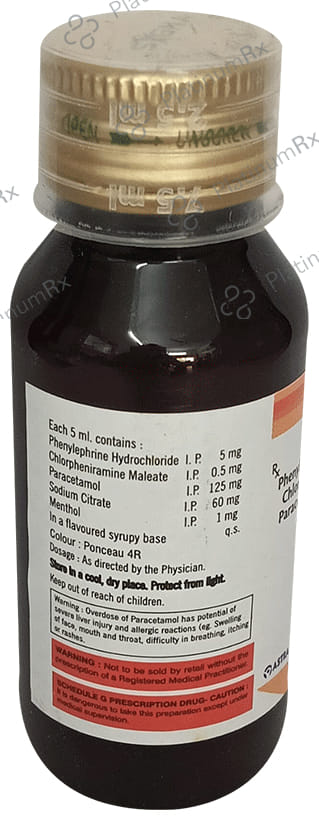 Cetsin Cold Syrup 60ml