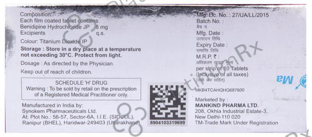 Bengreat 8 Tablet 10s