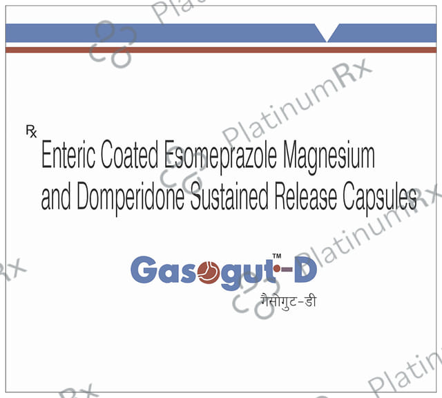 Gasogut 30/40mg D Capsule SR 15s