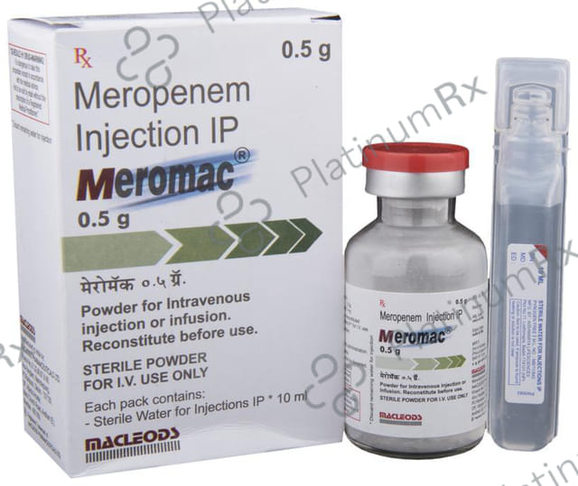Meromac 0.5gm Injection 1s