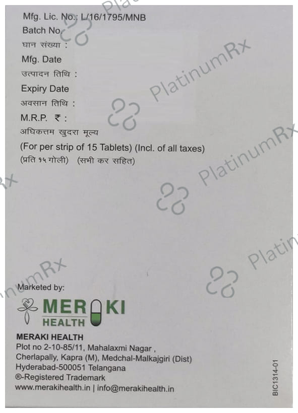 Dapaclan M 500 Tablet SR