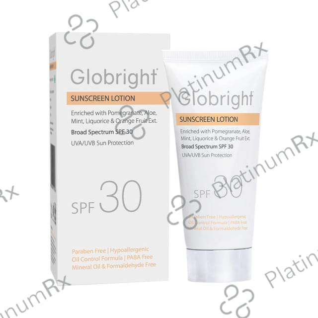 Globright Sunscreen SPF 30 Lotion 50ml
