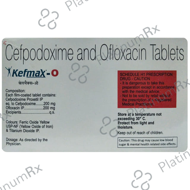 Kefmax O 200/200mg Tablet 10s