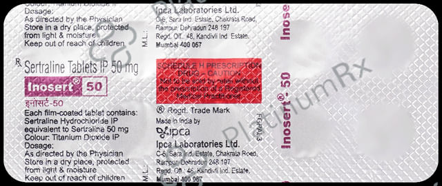 Inosert 50mg Tablet 10s