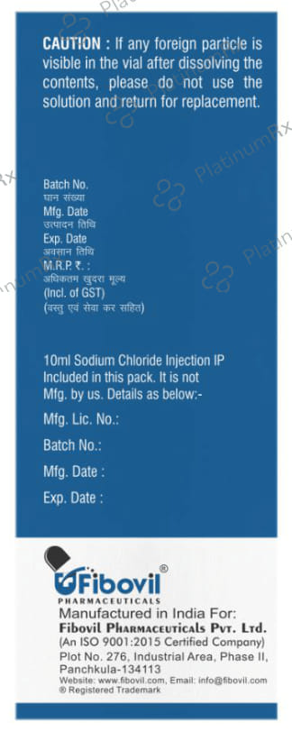 Pantovil 40mg Injection 1 Injection Alvid-Indo Corporation