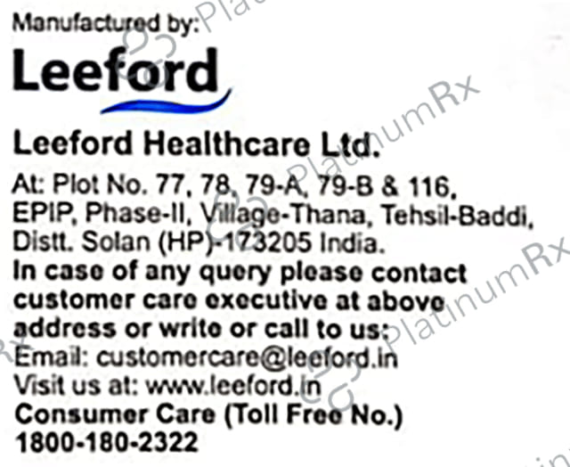 Leeford Clinsol Anti Acne Face Wash 70gm
