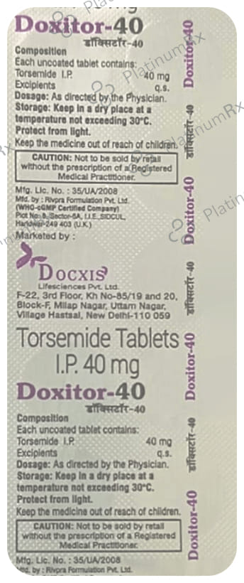 Doxitor 40 Tablet