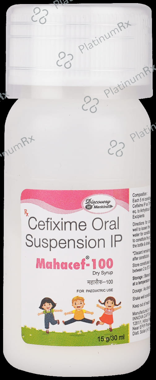 Mahacef 100mg Dry Syrup 30ml