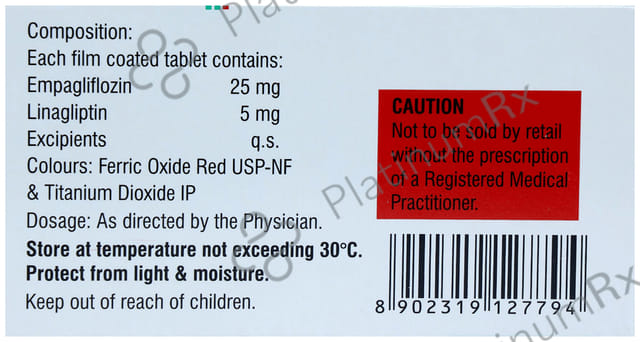 Empri L 25/5mg Tablet 10s