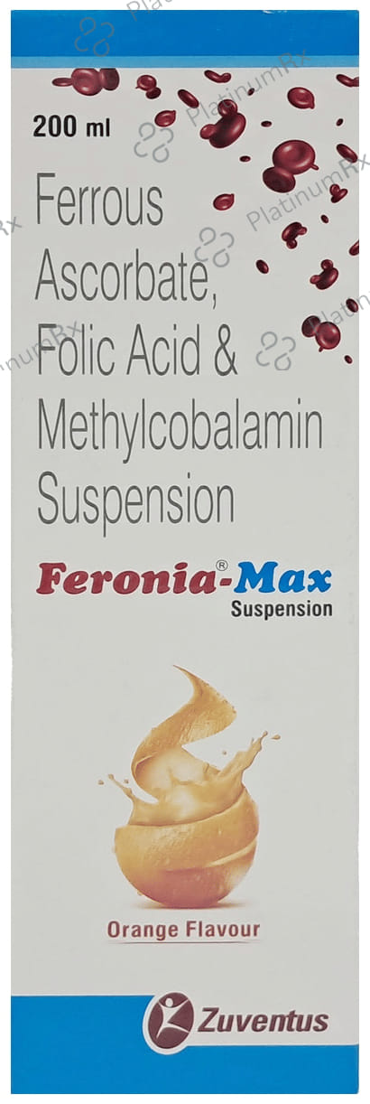 Feronia Max Oral Suspension Orange 200ml