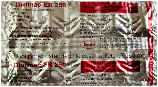 Divimac ER 250mg Tablet 10s