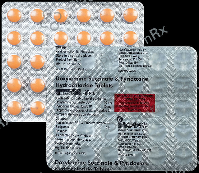 Nosic 10/10mg Tablet 30s