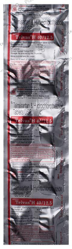 Telvas H 40/12.5mg Tablet 10s