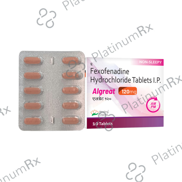 Algreat 120mg Tablet 10s