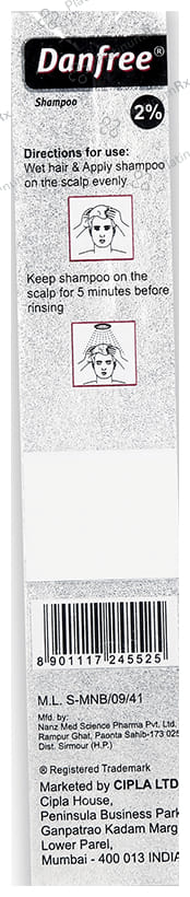Danfree 2% Shampoo 100ml