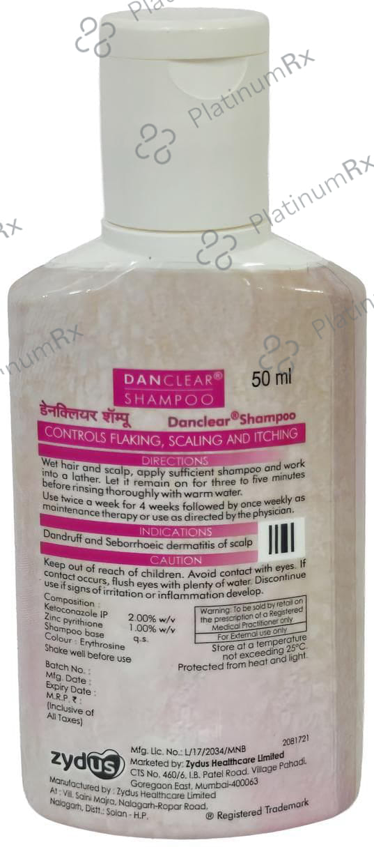 Danclear Shampoo 50ml