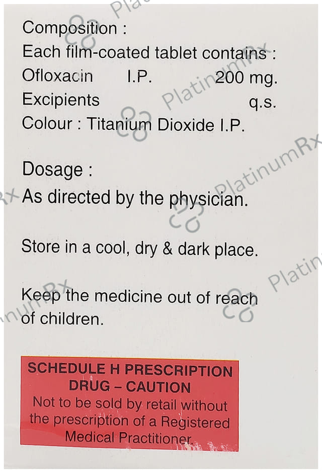 Oflo 200mg Tablet 10 Tablet Nordic Formulations Pvt