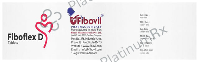 Fiboflex D 50/400mg Tablet 10s