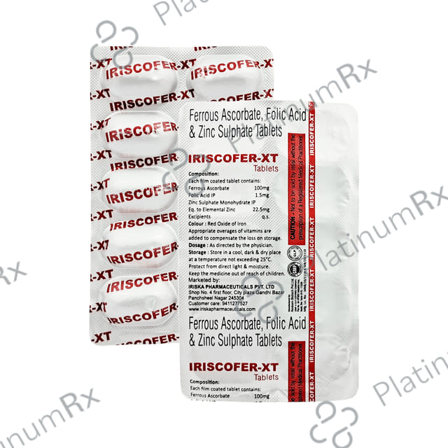 Iriscofer XT Tablet 10s