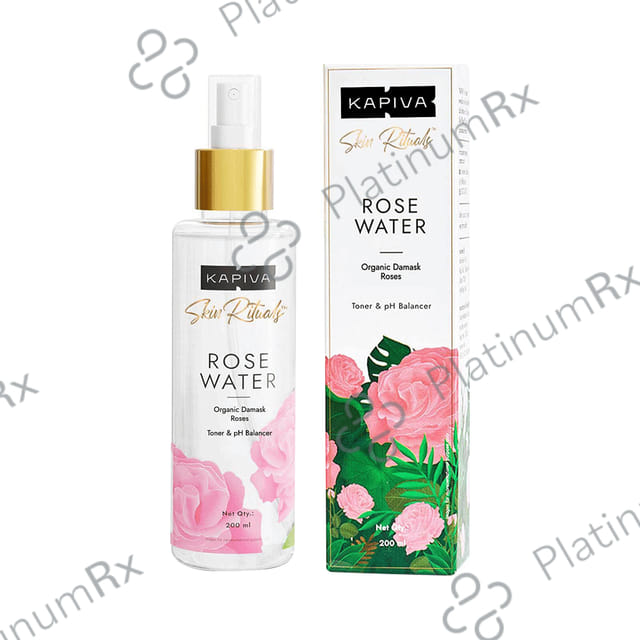 Kapiva Skin Rituals Premium Face Mist & Toner - Organic Danmark Rose Water