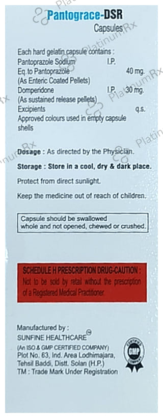 Pantograce DSR Capsule 15s