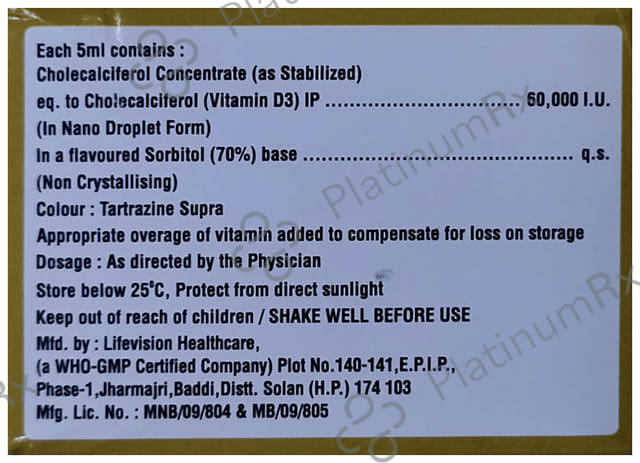 Kastro D3 Nano Shot Sugar Free Butterscotch Flavour Liquid 5ml