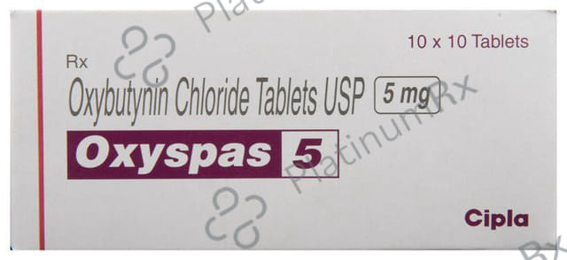 Oxyspas 5mg Tablet 10s