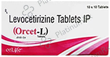 Orcet L 5mg Tablet 10s