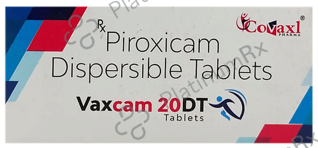 Vaxcam 20mg Tablet DT 10s