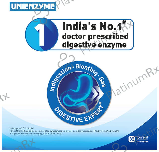 Unienzyme 75/100/60mg Tablet 15s
