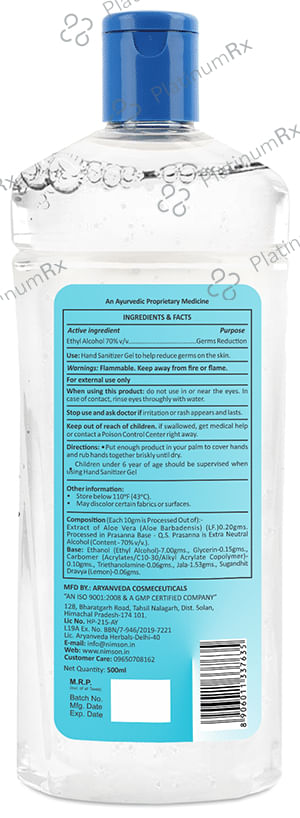 Aryanveda Body Guard Instant Hand Sanitizer