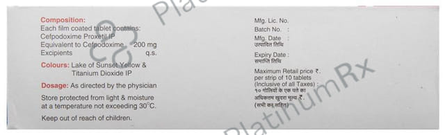 Kefpod 200mg Tablet 10s