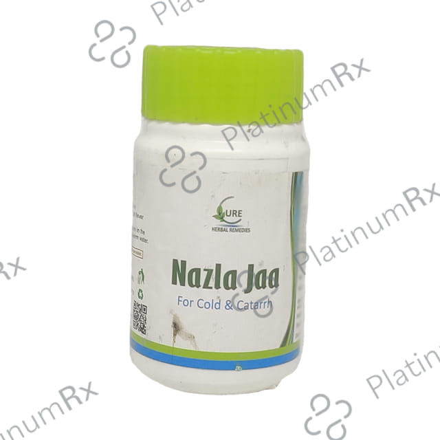 Cure Herbal Remedies Nazla Jaa Tablet 85 tablets