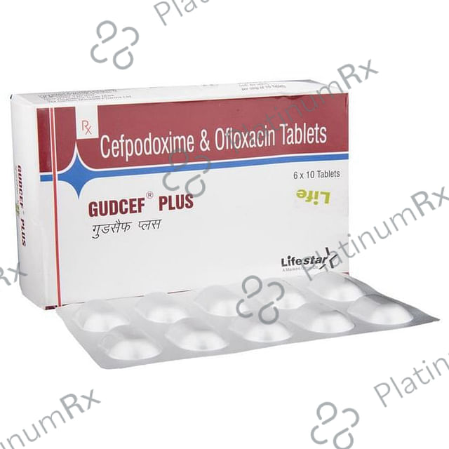 Gudcef Plus 200/200mg Tablet 10s