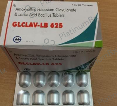 Glclav LB 625mg Tablet 10s