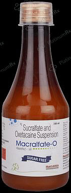 Macralfate O 10/500mg Sugar Free Suspension 200ml