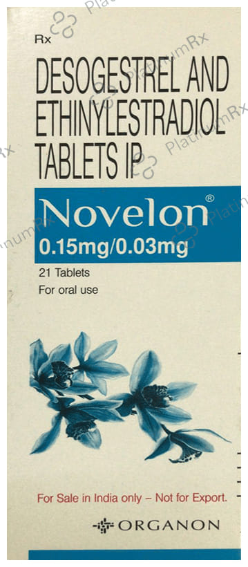 Novelon 0.15/0.03mg Tablet 21s