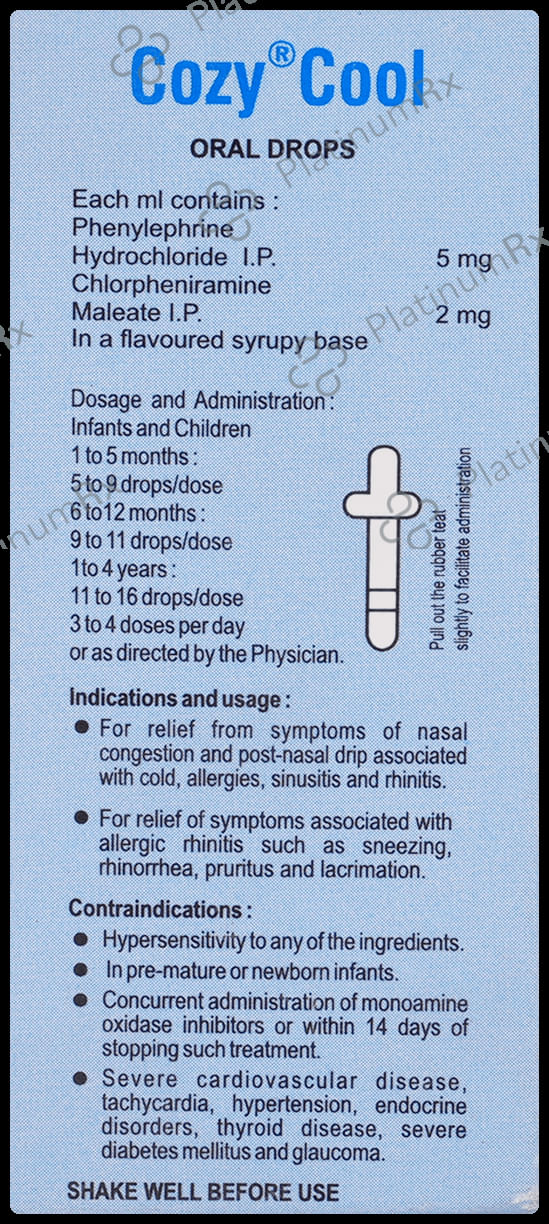 Cozy Cool Oral Drops