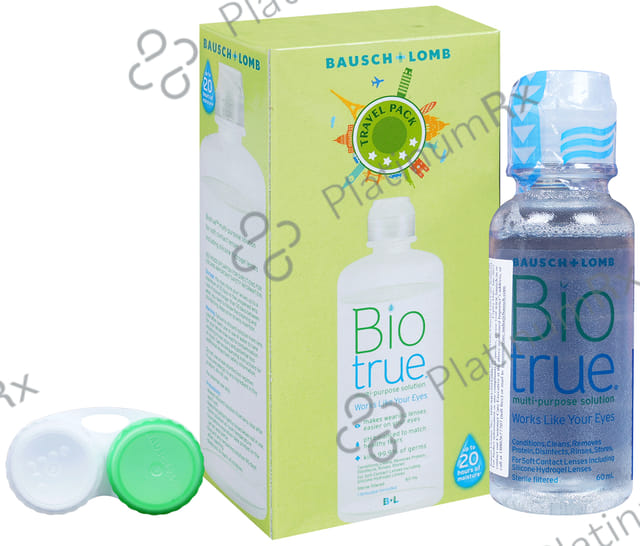Bio True Multi Purpose Lens Solution 60ml