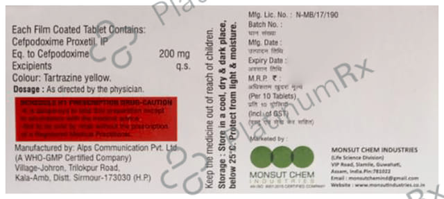 Mupod 200mg Tablet