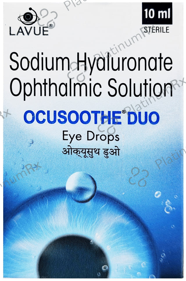 Ocusoothe Duo Eye Drop 10 Ophthalmic Solution