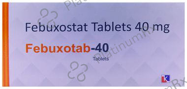Febuxotab 40 Tablet